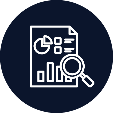 Dashboard overview search icon