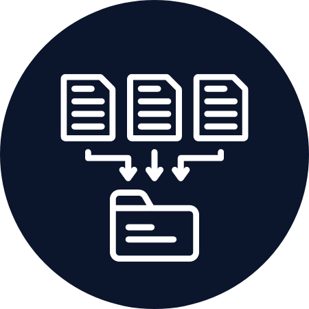 File consolidation icon