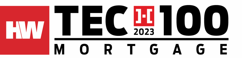 2023 HW Tech 100 Mortgage Logo